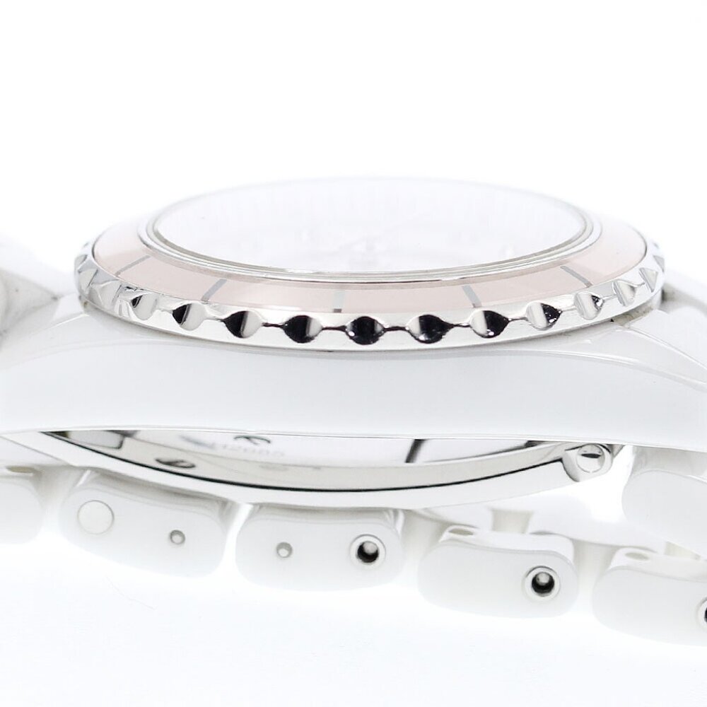 CHANEL J12 H4466 Soft Pink 8P diamond white Dial Quartz Ladies Watch_879862 - Picture 4 of 6